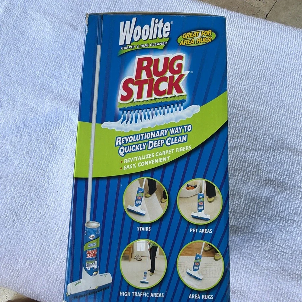 Woolite rug stick